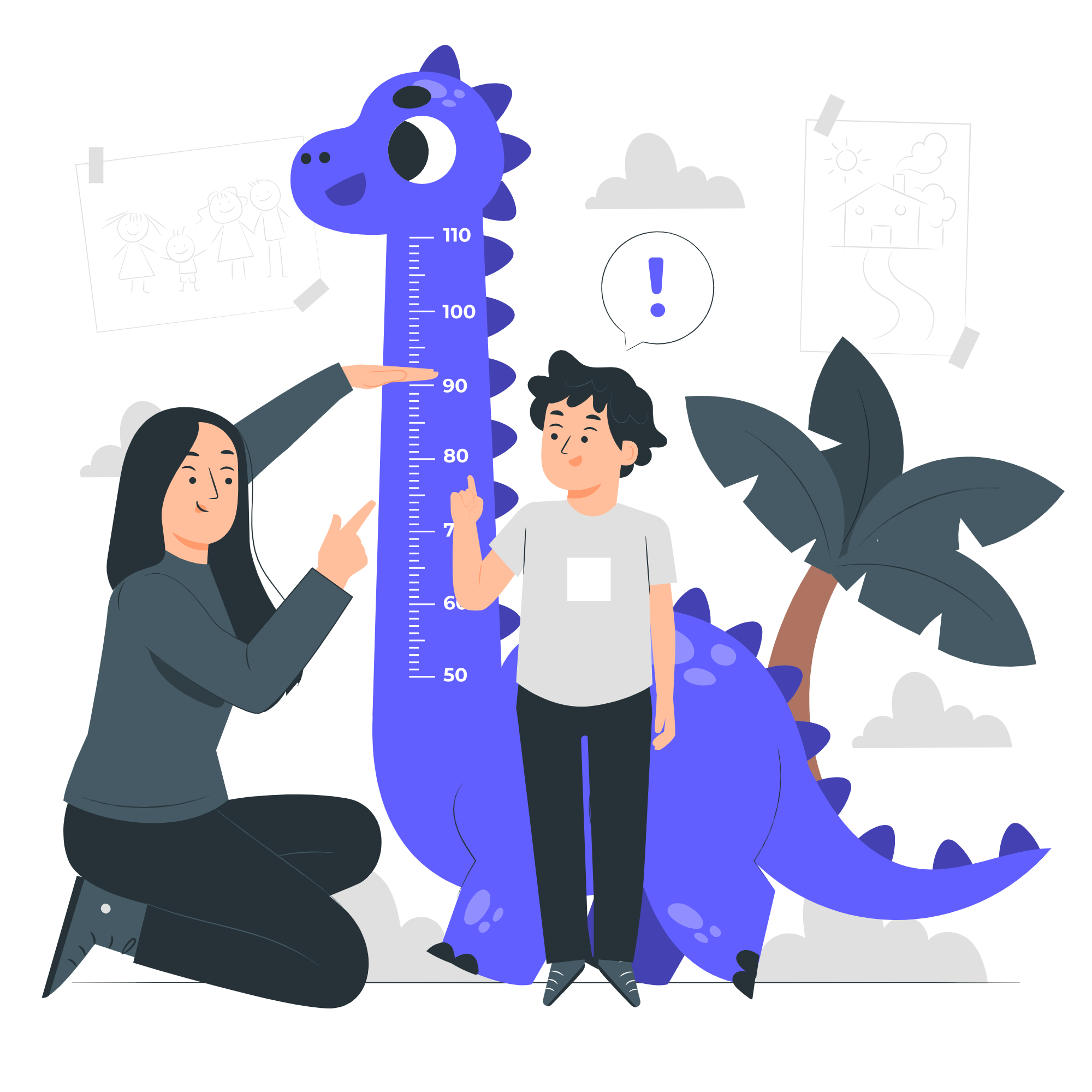 Stunting Illustration